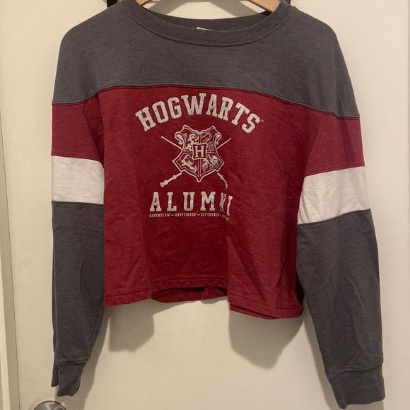 Warner Bros. Sweaters - Harry Potter Crop Sweatshirt